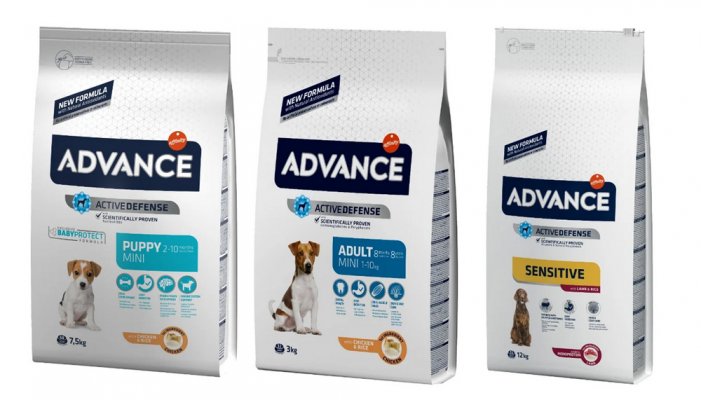 Корм для собак Advance (Адванс) - описание, ингредиенты, отзывы