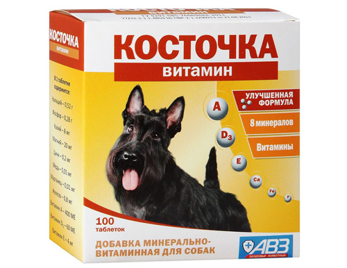 Косточка витамин Агроветзащита (АВЗ) для собак